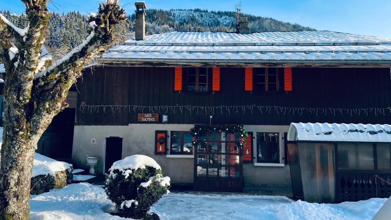 Les Sapins Villa Saint-Jean-dʼAulps Exterior foto